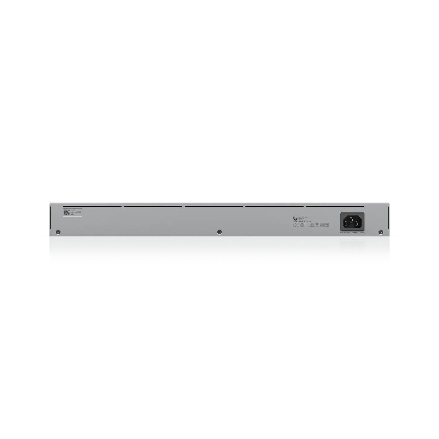 Ubiquiti UniFi Standard 48 PoE USW-48-POE, Switch L2 48 Puertos, 32 PoE+, 4 SFP, 195W, Fanless, Rack 1U 6