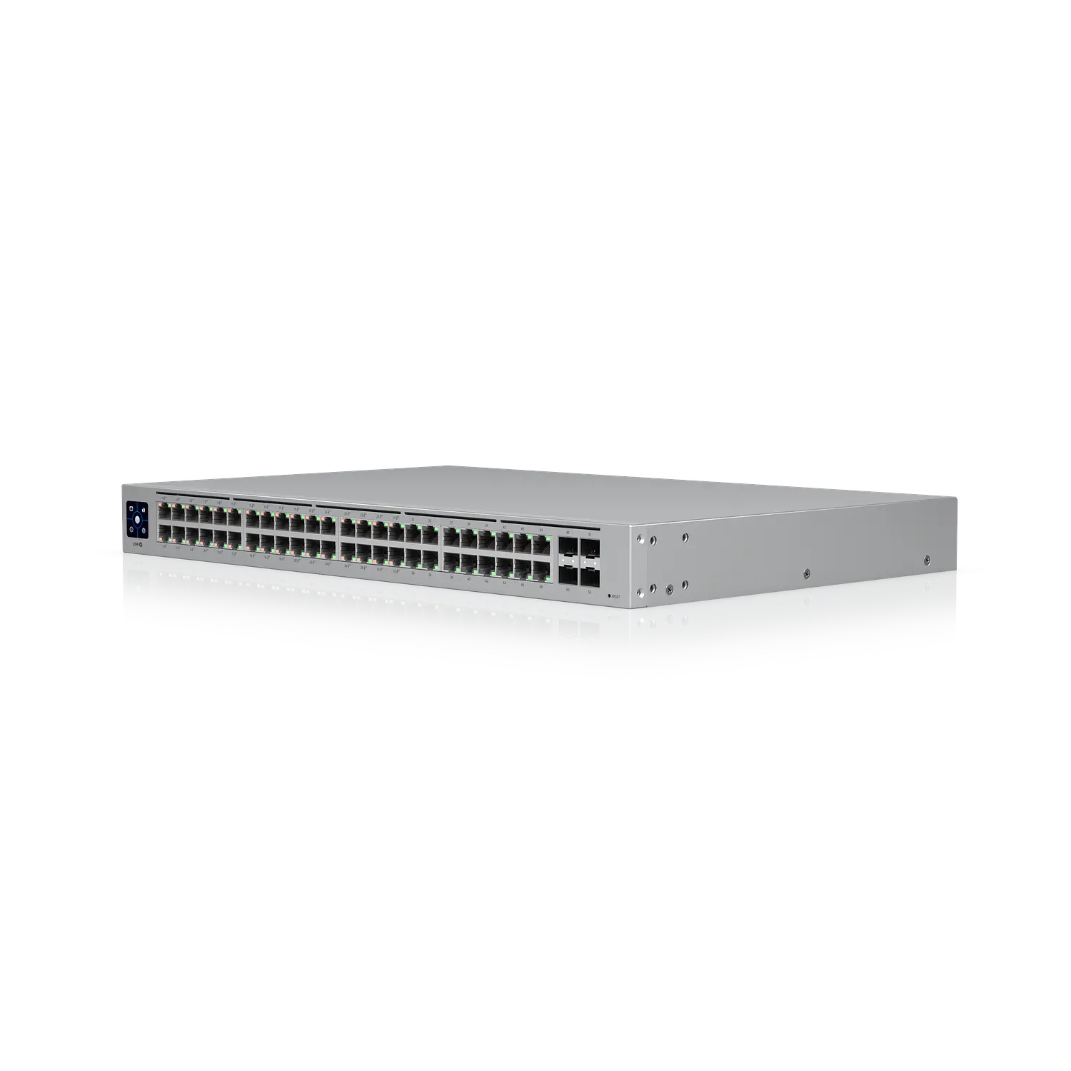 Ubiquiti UniFi Standard 48 PoE USW-48-POE, Switch L2 48 Puertos, 32 PoE+, 4 SFP, 195W, Fanless, Rack 1U 3