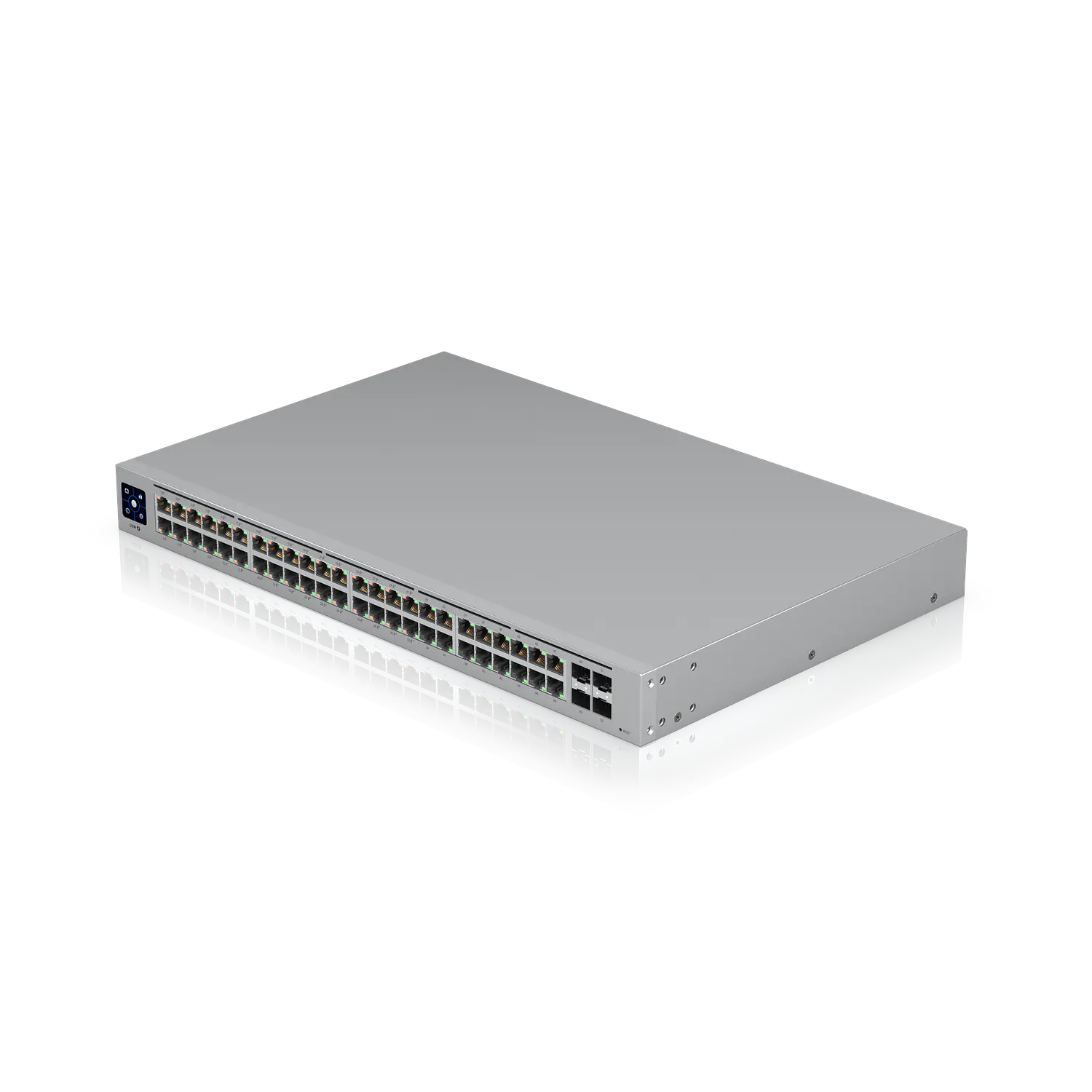 Ubiquiti UniFi Standard 48 PoE USW-48-POE, Switch L2 48 Puertos, 32 PoE+, 4 SFP, 195W, Fanless, Rack 1U 4