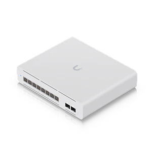 Ubiquiti UniFi Pro XG 8 PoE USW-Pro-XG-8-PoE, Switch L3 8 Puertos 10GbE PoE++, 2 SFP+ 10G, 155W, 200Gbps