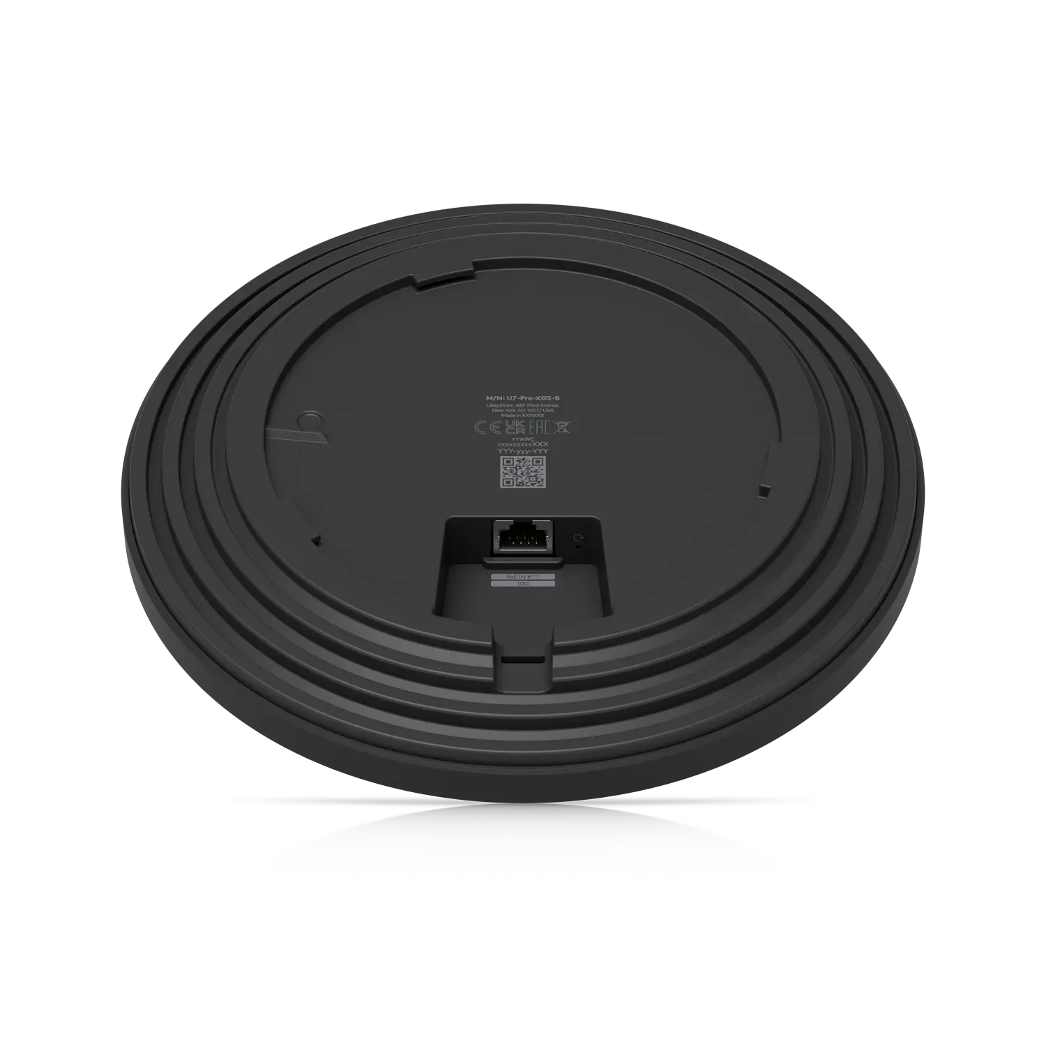 Ubiquiti UniFi U7 Pro XGS U7-Pro-XGS-B, Access Point WiFi 7 Tri-Banda, 8 Streams, 10GbE, PoE++, Negro 8