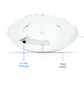 Ubiquiti UniFi U7 Long-Range U7-LR, Access Point WiFi 7 Dual-Band, 5 Streams, 2.5GbE, 160m², PoE - Miniatura 9