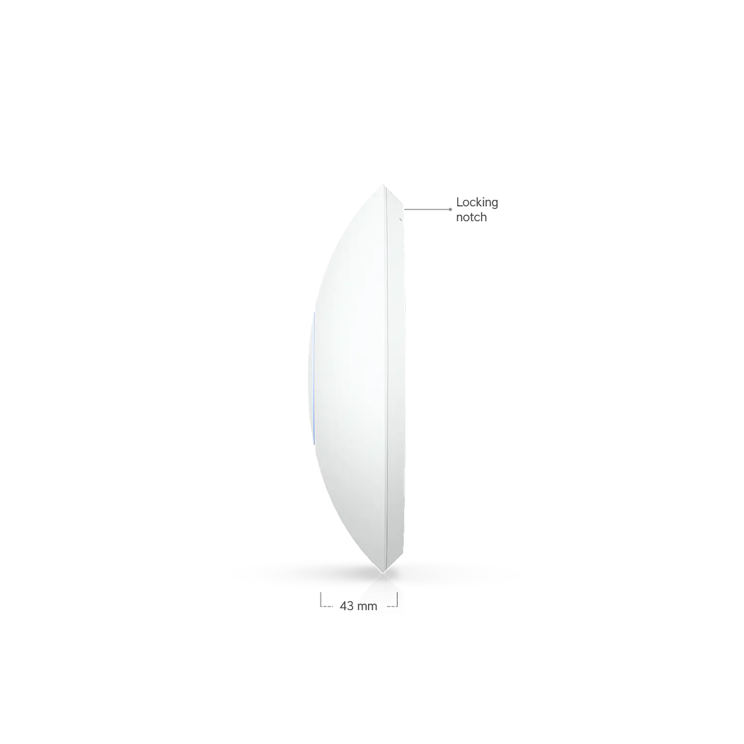 Ubiquiti UniFi U7 Long-Range U7-LR, Access Point WiFi 7 Dual-Band, 5 Streams, 2.5GbE, 160m², PoE 8