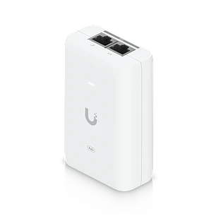 Ubiquiti UniFi UACC-PoE+-2.5G, Adaptador PoE+ 30W, 2.5GbE, 48V 0.65A, Protección Sobretensiones
