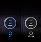 Klip Xtreme PowerCar 140 KCC-140, Cargador para Auto 140W, 2 USB-C PD, USB-A QC 3.0, 12-24V, Negro - Miniatura 10