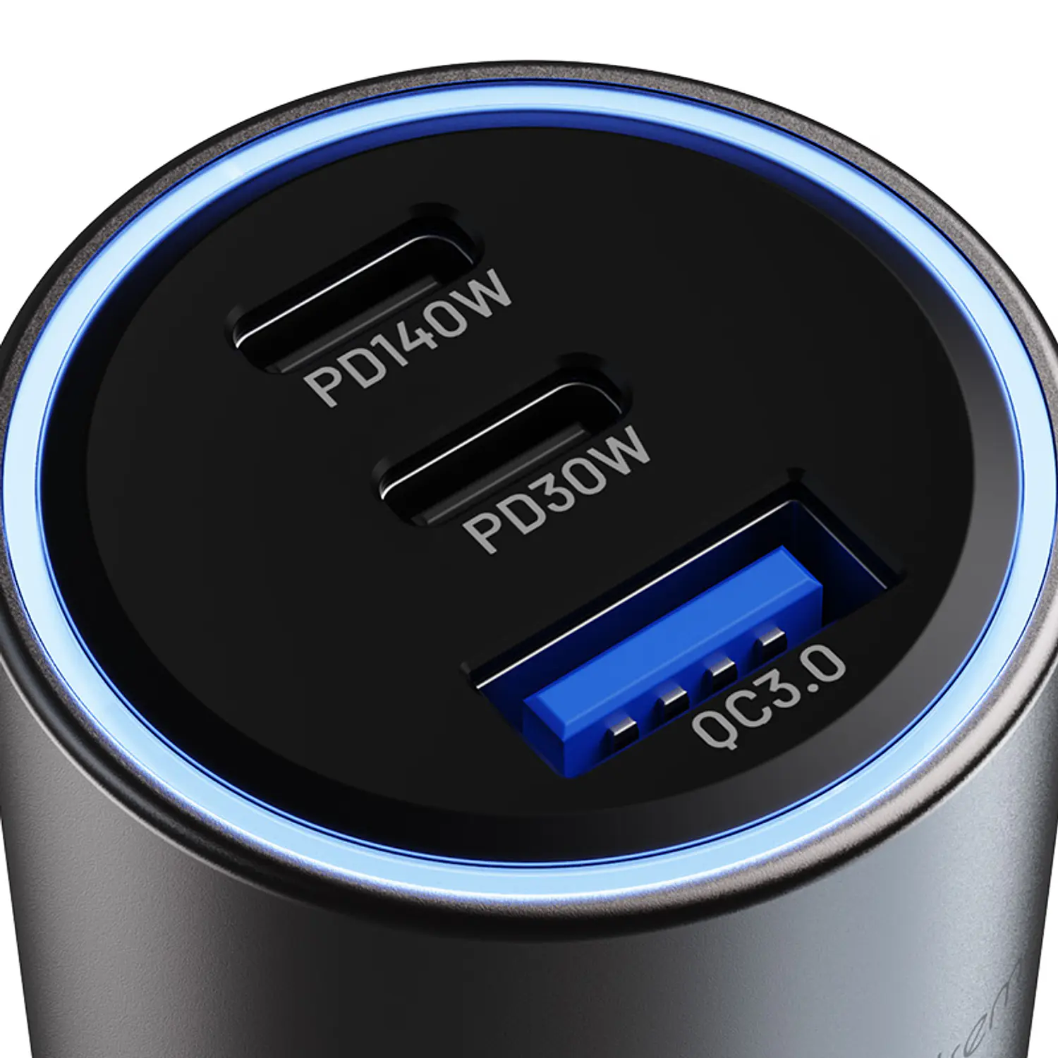 Klip Xtreme PowerCar 140 KCC-140, Cargador para Auto 140W, 2 USB-C PD, USB-A QC 3.0, 12-24V, Negro 5