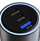 Klip Xtreme PowerCar 140 KCC-140, Cargador para Auto 140W, 2 USB-C PD, USB-A QC 3.0, 12-24V, Negro - Miniatura 5