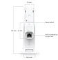 Ubiquiti UniFi G3 Reader Pro UA-G3-Pro-W, Lector de Acceso 4.7