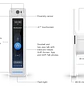 Ubiquiti UniFi G3 Reader Pro UA-G3-Pro-W, Lector de Acceso 4.7