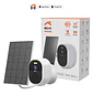 Nexxt Home NHC-OF20S, Cámara Solar Wi-Fi 4MP 2K+, Panel 3W, Batería 5200mAh, IP65, MicroSD 128GB - Miniatura 1
