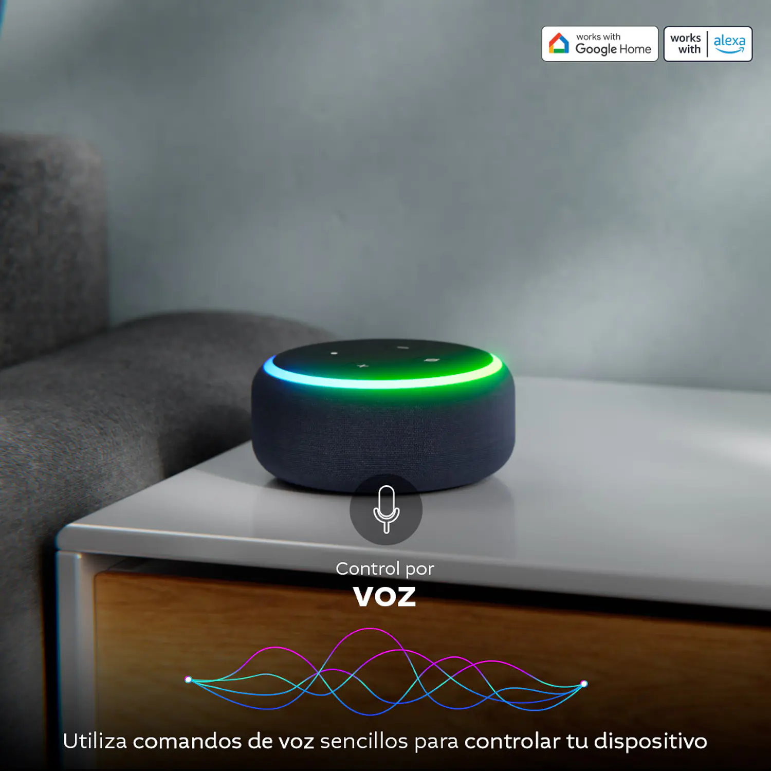 Nexxt Home NHC-OF20S, Cámara Solar Wi-Fi 4MP 2K+, Panel 3W, Batería 5200mAh, IP65, MicroSD 128GB 6