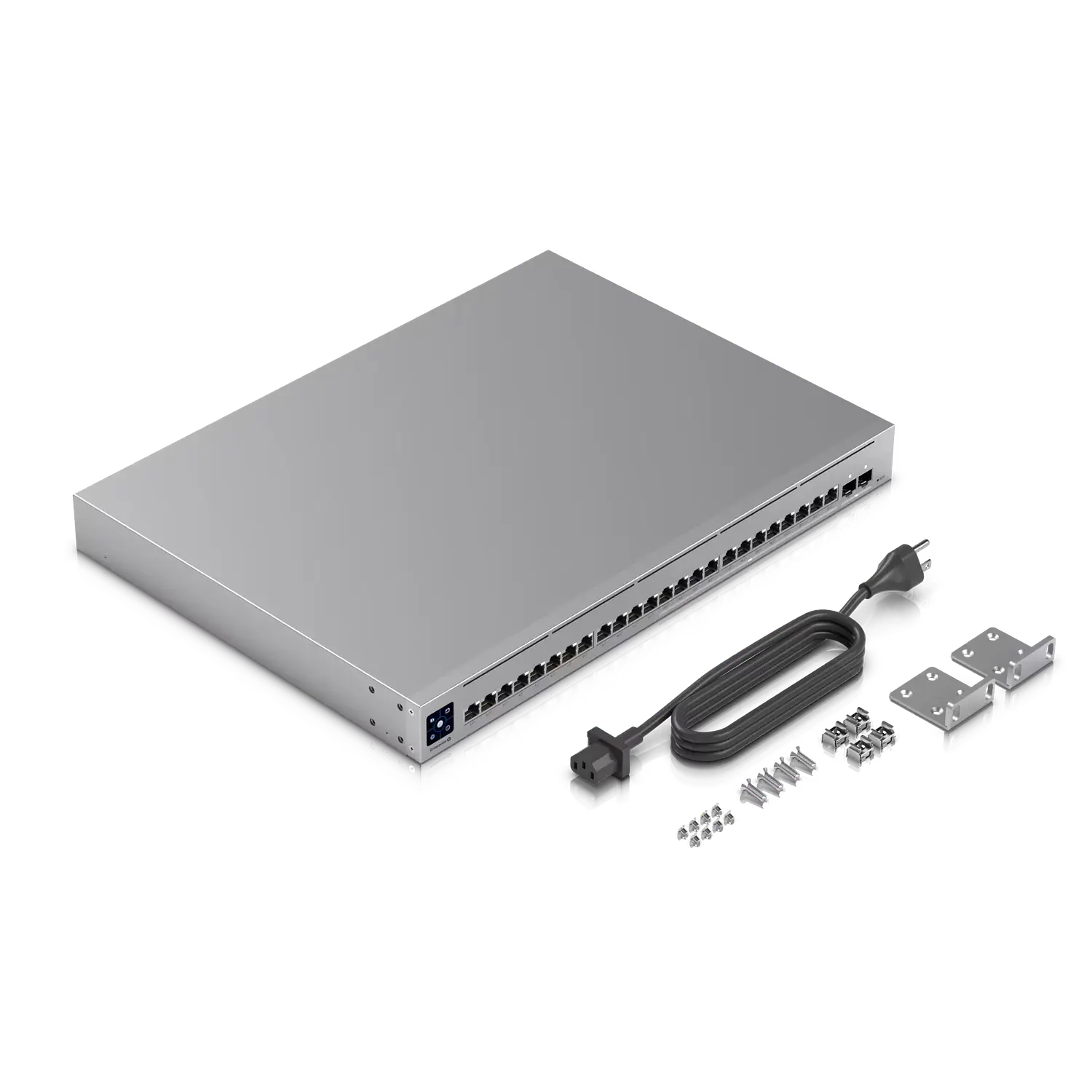 Ubiquiti UniFi Enterprise 24 PoE USW-Enterprise-24-PoE, Switch L3 24 Puertos PoE+, 12x 2.5GbE, 2 SFP+ 10G, 400W 9