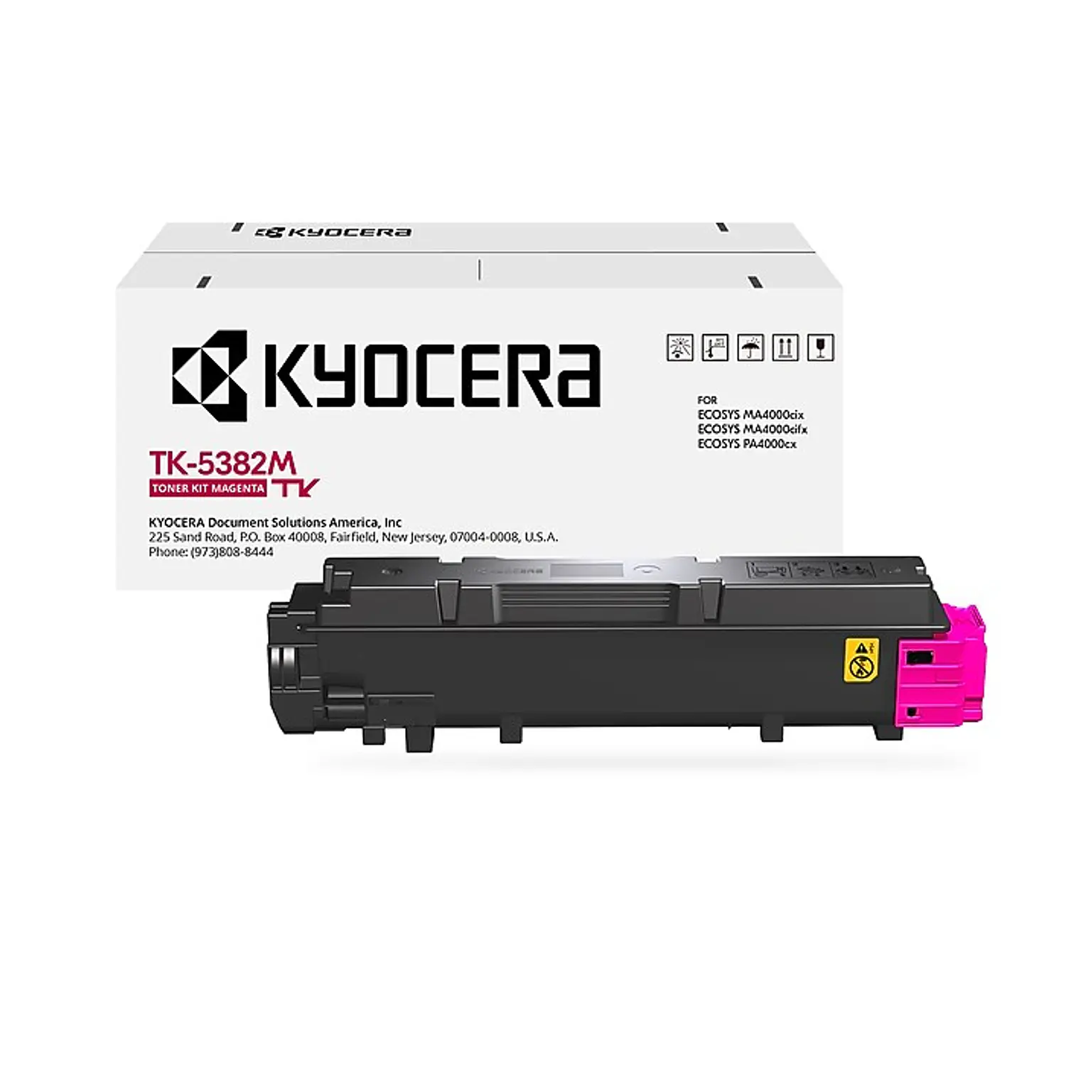 Kyocera TK-5382M 1T02Z0BUS0, Tóner Magenta Original, 10.000 Páginas, ECOSYS MA4000cifx/MA4000cix/PA4000cx