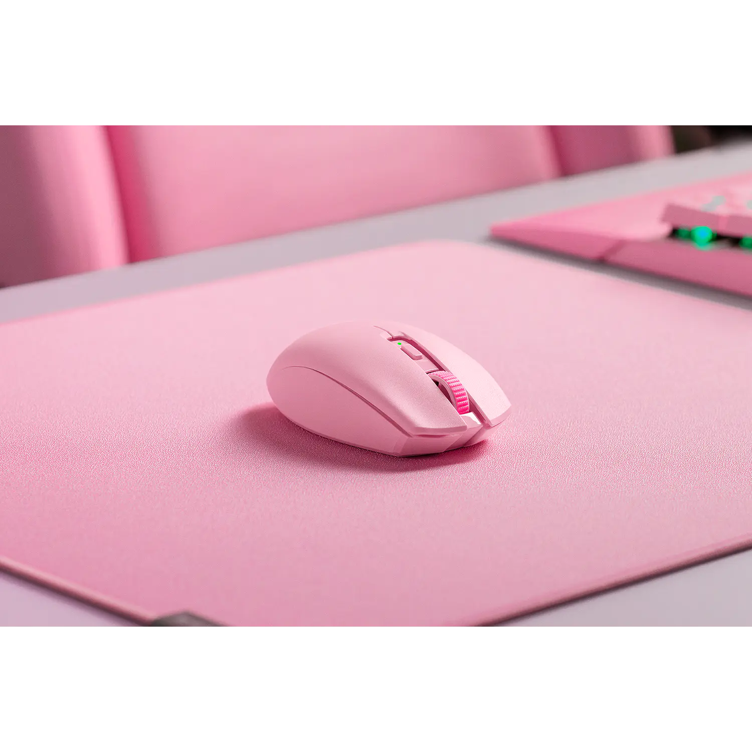Razer Orochi V2 2026, Mouse Gamer Inalámbrico Quartz Rosa, 18000 DPI, Bluetooth, HyperSpeed 2.4GHz, 6 Botones 13