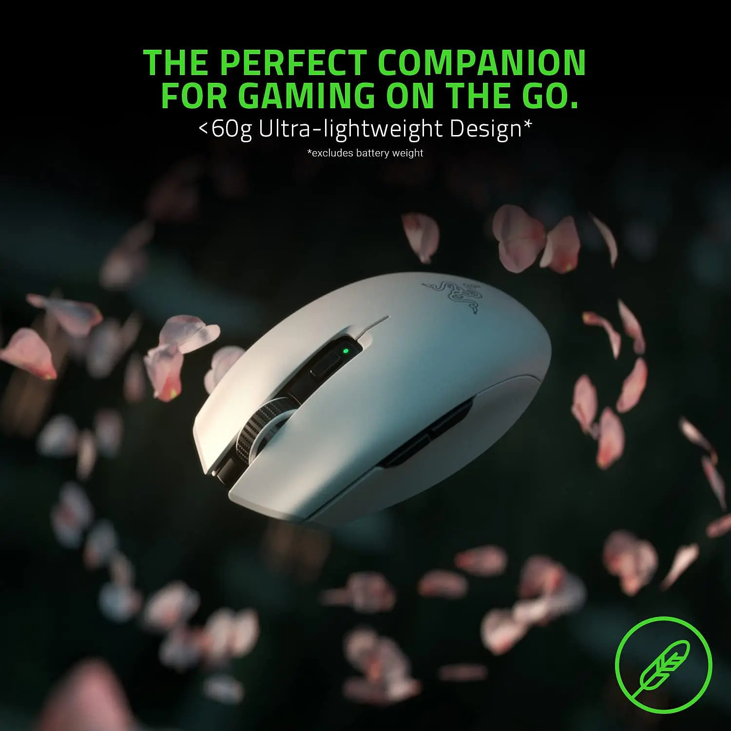 Razer Orochi V2 2026 White Edition, Mouse Gamer Inalámbrico Blanco, 18000 DPI, HyperSpeed 2.4GHz, Bluetooth, 6 Botones 4
