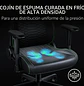 Razer Iskur V2 X NewGen, Silla Gamer Ergonómica, Cuero EPU CoolTouch, Soporte Lumbar, Reclinación 152°, Reposabrazos 2D, Negro/Verde - Miniatura 6