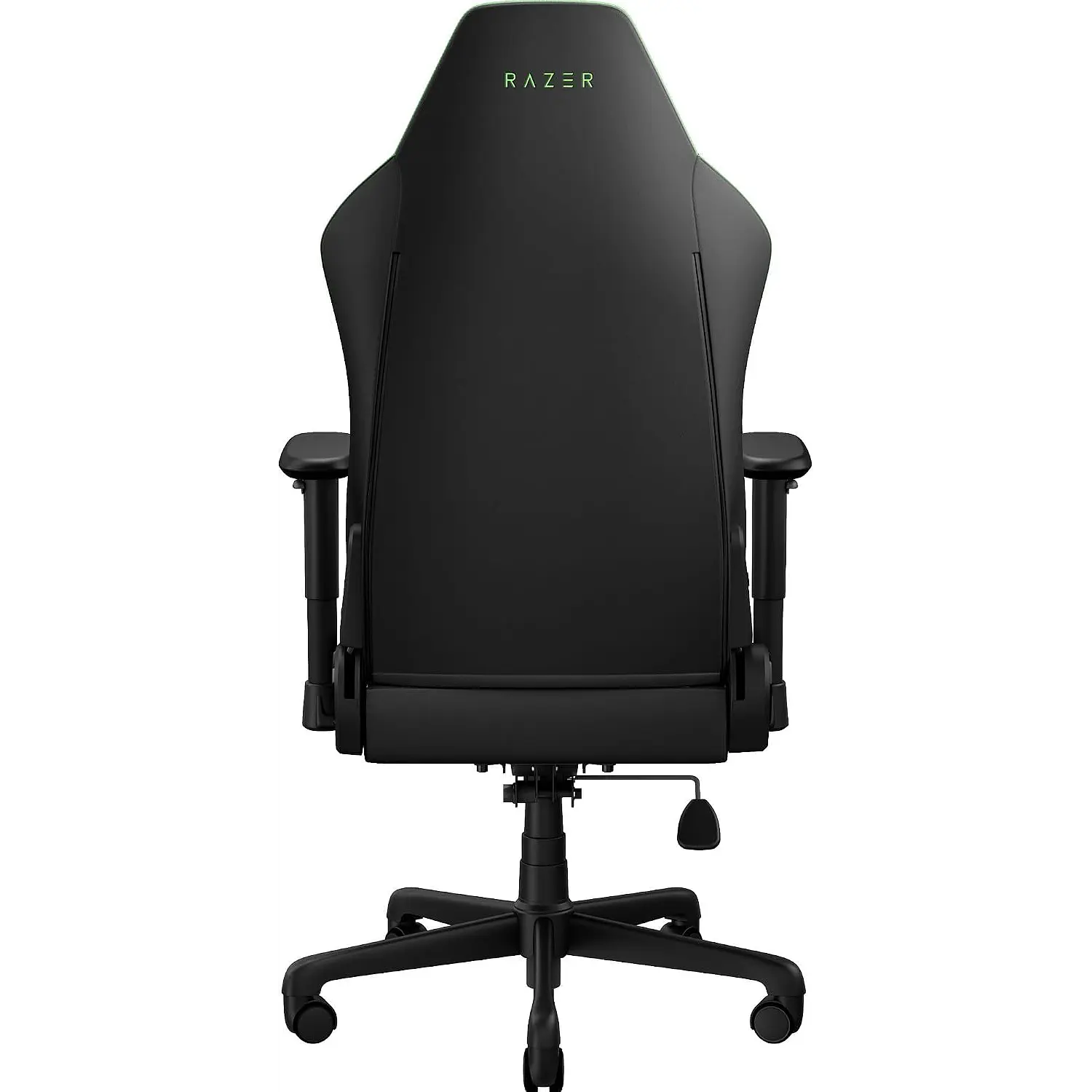 Razer Iskur V2 X NewGen, Silla Gamer Ergonómica, Cuero EPU CoolTouch, Soporte Lumbar, Reclinación 152°, Reposabrazos 2D, Negro/Verde 3