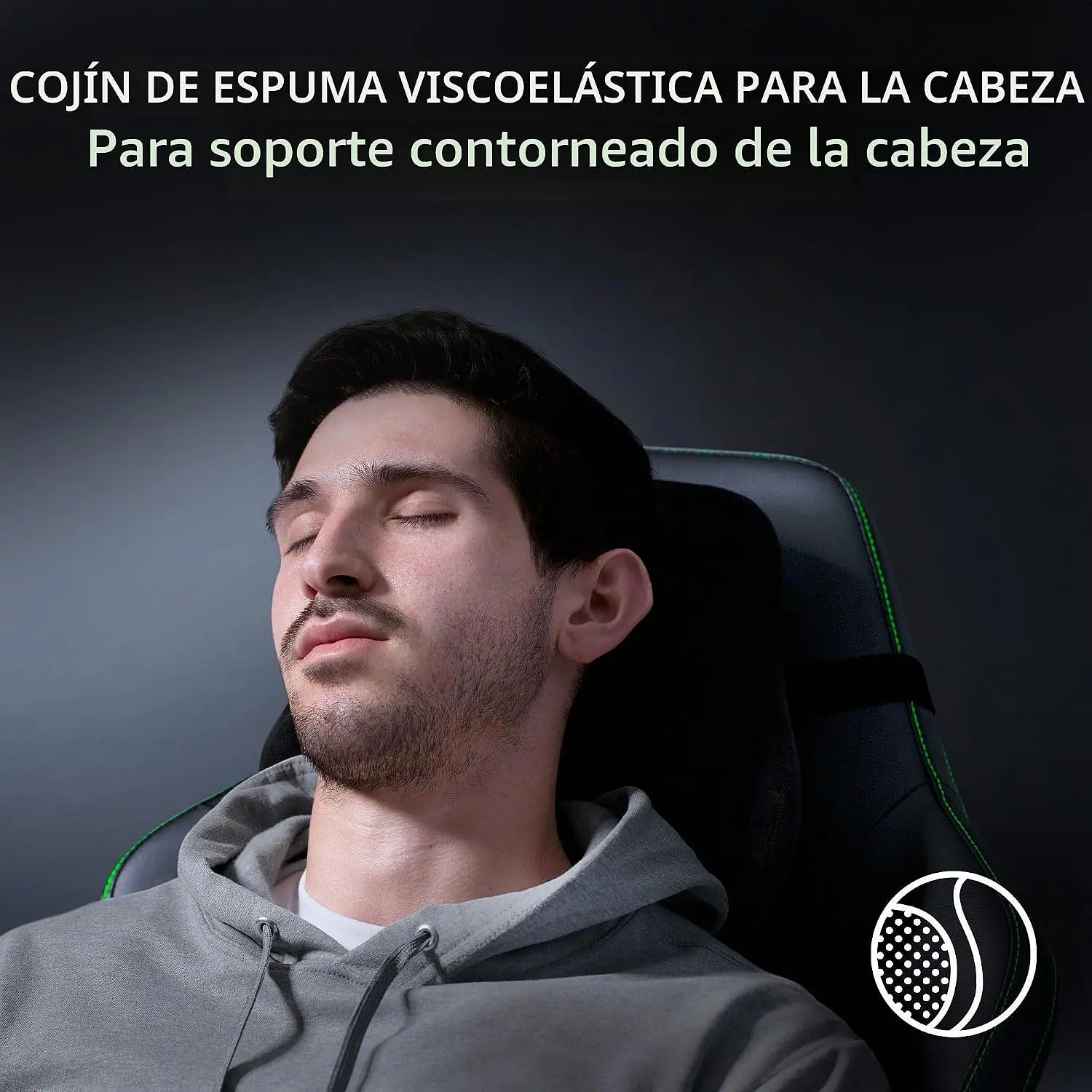 Razer Iskur V2 NewGen Black, Silla Gamer Ergonómica, Soporte Lumbar HyperFlex, Cuero EPU CoolTouch, Reposabrazos 4D, Reclinación 152° 6