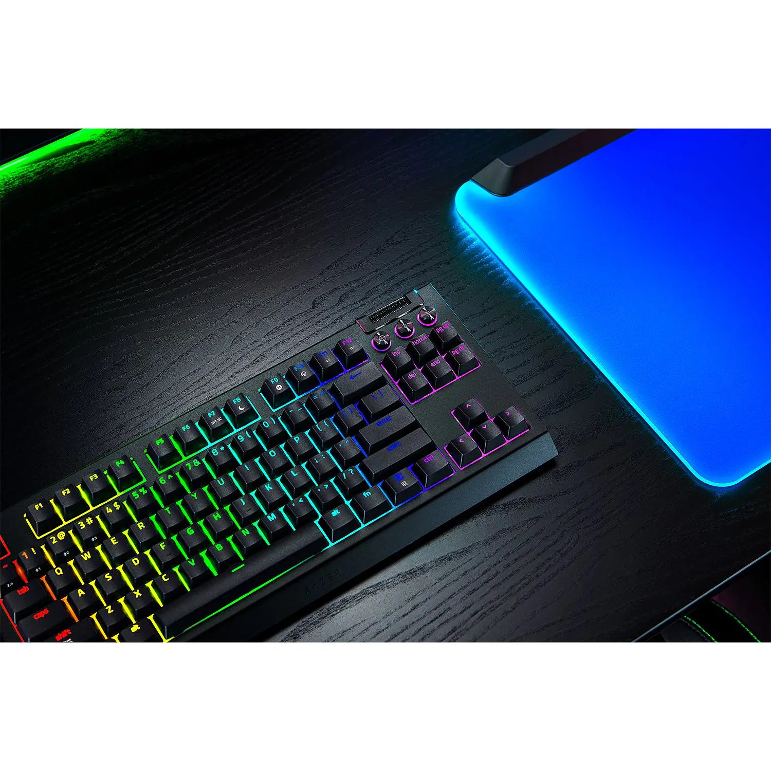 Razer BlackWidow V4 Tenkeyless HyperSpeed, Teclado Gamer Mecánico TKL Español, Switch Orange, RGB, Inalámbrico 8