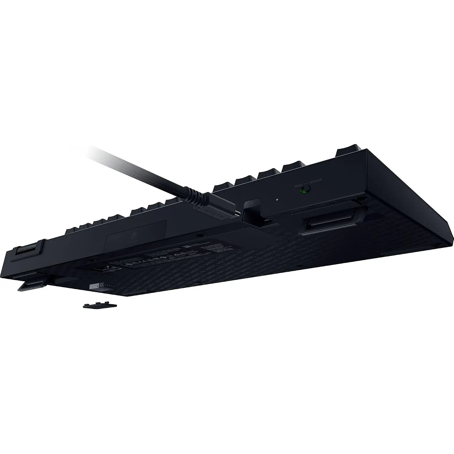 Razer BlackWidow V4 Tenkeyless HyperSpeed, Teclado Gamer Mecánico TKL Español, Switch Orange, RGB, Inalámbrico 4