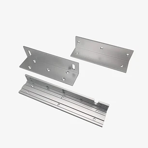 Hikvision DS-K4H258-LZ, Soporte L y Z para Cerradura Magnética DS-K4H258S, Aluminio