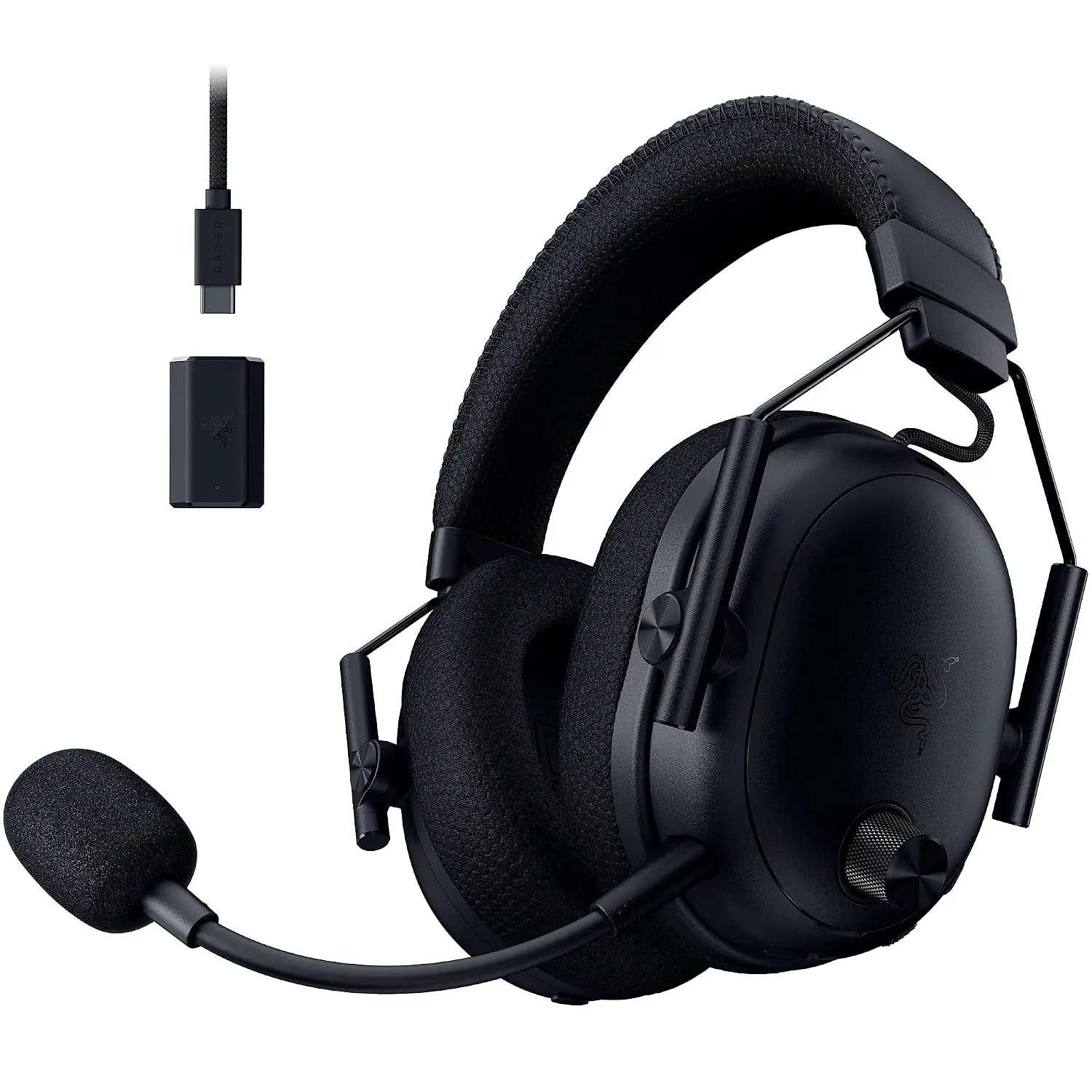 Razer BlackShark V3 Pro Black, Audífonos Gamer Inalámbricos ANC, HyperSpeed Gen-2, Micrófono 12 mm, THX Spatial Audio, 70 Horas 1