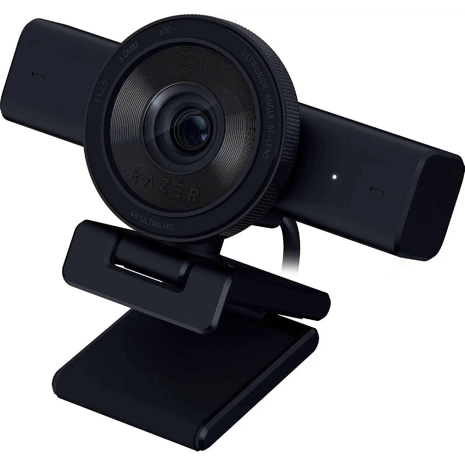Razer Kiyo V2 Black, Webcam 4K 30 FPS, Sensor Sony STARVIS 8.3 MP, Autoencuadre IA, HDR, Micrófono Estéreo, USB-C 1