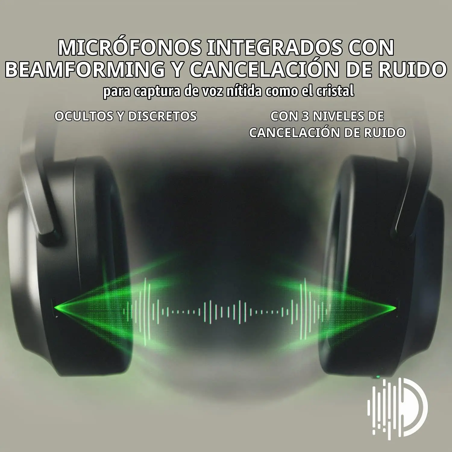 Razer Barracuda Black, Audífonos Gamer Inalámbricos Multiplataforma, SmartSwitch 2.4 GHz y Bluetooth 5.2, TriForce 50 mm, 40 Horas 5