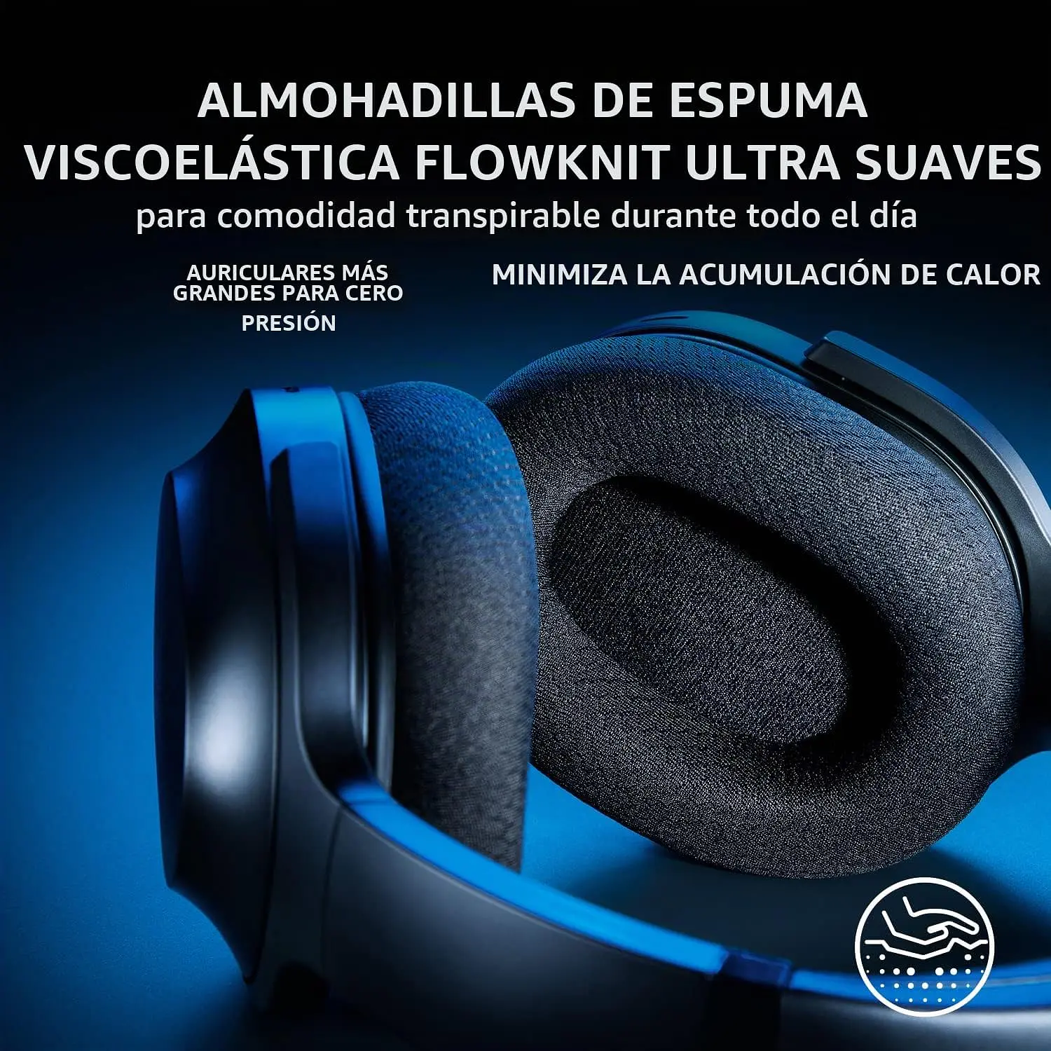 Razer Barracuda Black, Audífonos Gamer Inalámbricos Multiplataforma, SmartSwitch 2.4 GHz y Bluetooth 5.2, TriForce 50 mm, 40 Horas 6