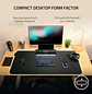 Razer Leviathan V2 X Black, Barra de Sonido Gamer para PC, USB-C, Bluetooth 5.0, Chroma RGB 14 Zonas - Miniatura 7
