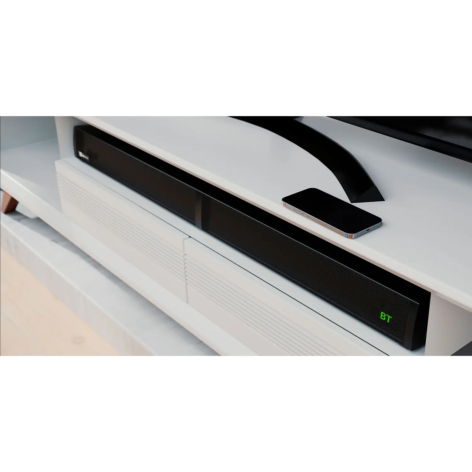 Klip Xtreme BoomBar KSB-230, Barra de Sonido 2.1 160W, Bluetooth 5.0, HDMI ARC, Subwoofer 5.25, Negro 8