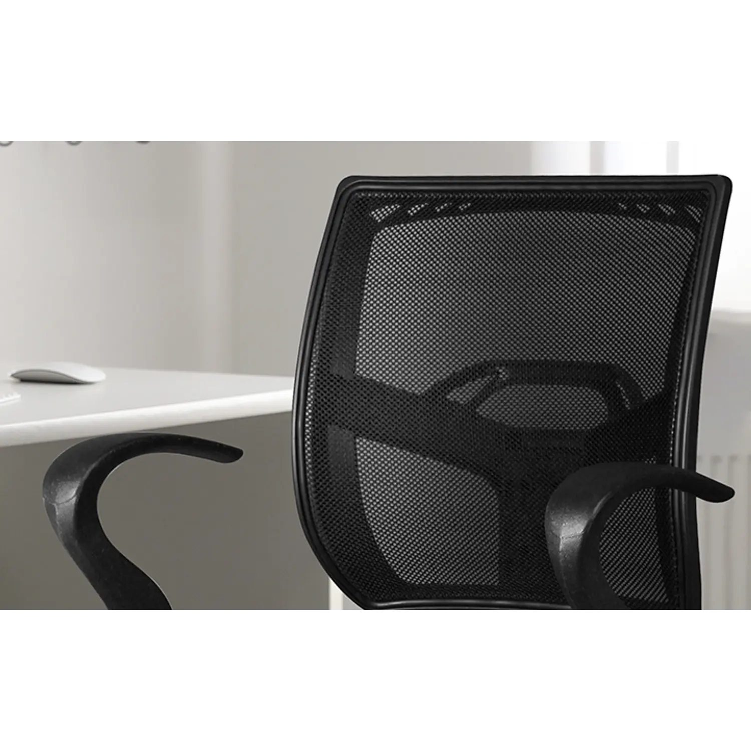 Xtech Stuttgart XTF-SC410, Silla Secretarial de Oficina, Respaldo de Malla, Altura Ajustable, 100kg, Negro 3