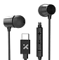 Xtech TuneLoop XTH-300, Audífonos Intraurales USB-C con Micrófono, Control en Línea, 10mm, Negro - Miniatura 1