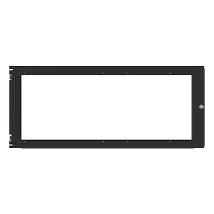 Notifier DP-T2A, Panel de Revestimiento para Alarma de Incendios CAB-5, Montaje de Pantalla Táctil 10″ y 2 Anunciadores ACM-30