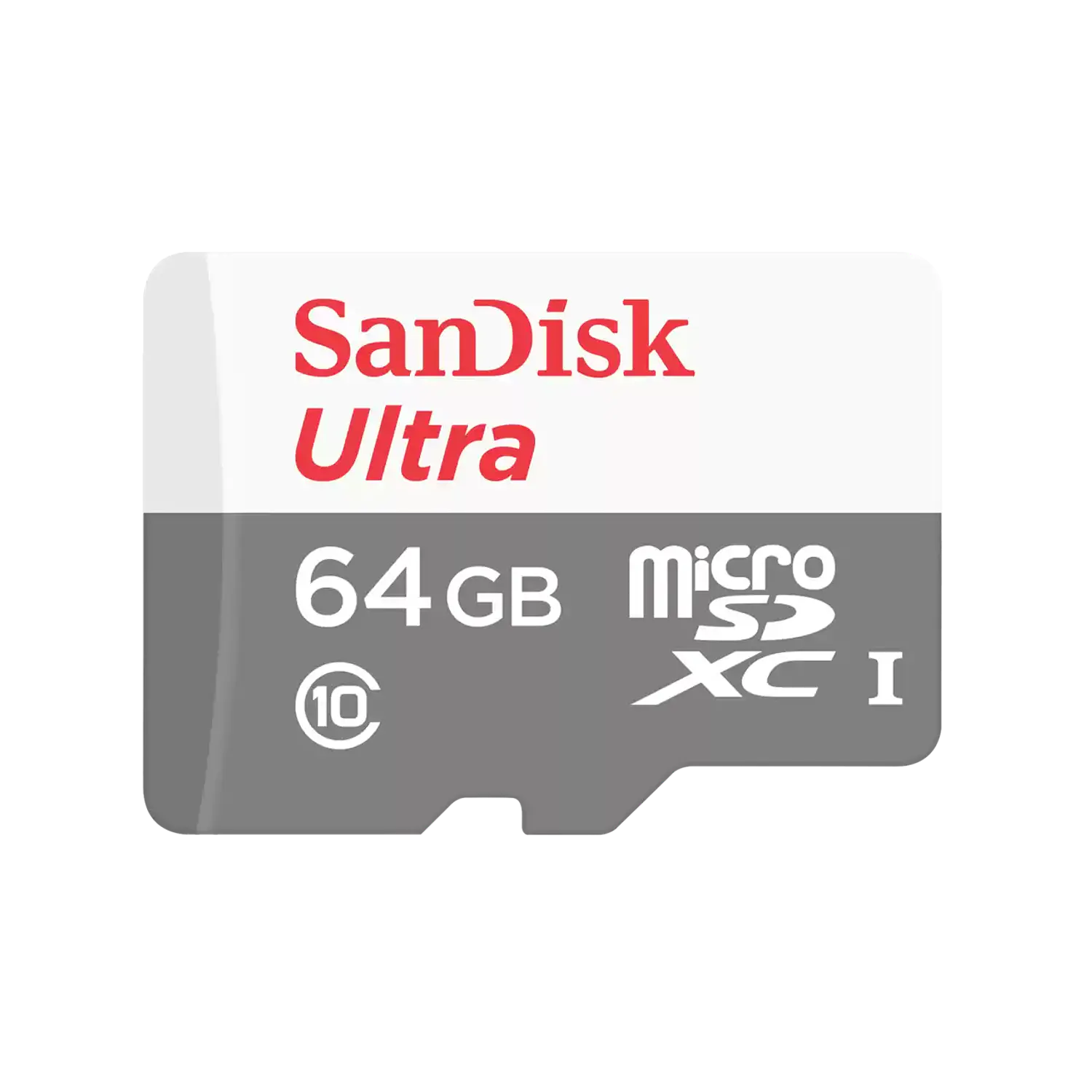 SanDisk Ultra SDSQUNR-064G-GN3MA, Tarjeta de Memoria microSDXC 64GB UHS-I U1 Clase 10 A1, Hasta 100 MB/s con Adaptador SD