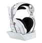 Logitech ASTRO A50 Gen 5, Audífonos Gamer Con Micrófono, PLAYSYNC, Bluetooth, Base de Carga, Blanco - Miniatura 1