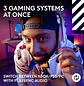 Logitech ASTRO A50 Gen 5, Audífonos Gamer Con Micrófono, PLAYSYNC, Bluetooth, Base de Carga, Blanco - Miniatura 2