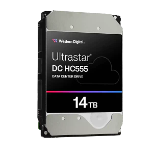 Western Digital Ultrastar DC HC555 0B48721, Disco Duro Interno 14TB 3,5 Pulgadas SATA 6 Gb/s 7200 RPM CMR 512MB para Servidores
