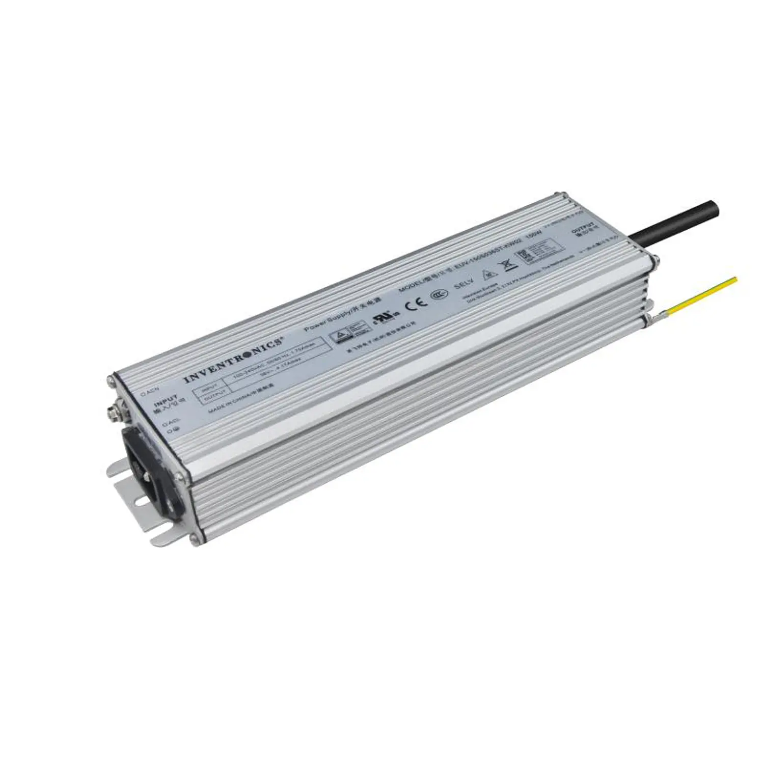 Hikvision EUV-150S036ST-KW02, Fuente de Poder 150W, 36V, 4,17A, 100-240V CA, para Cámaras PTZ, Plata