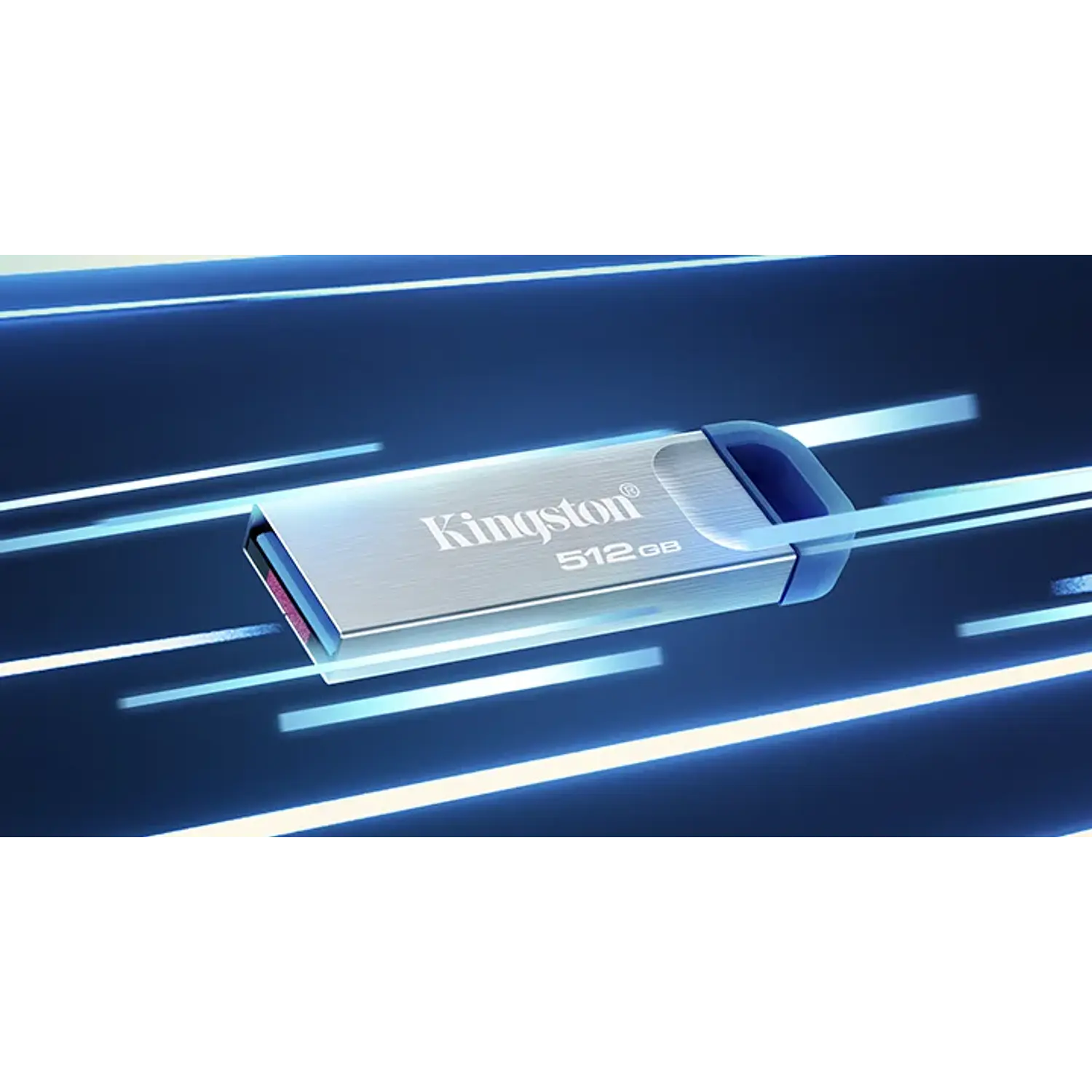 Kingston DataTraveler Kyson G2 DTKNG2/512GB, Pendrive 512GB, USB-A 3.2 Gen 1, 220MB/s, Metálico 1