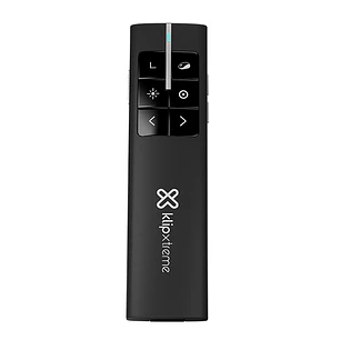 Klip Xtreme KPP-500, Presentador Inalámbrico SlideMaster Pro, 2.4GHz, Mouse Aéreo, Láser 200m, Negro