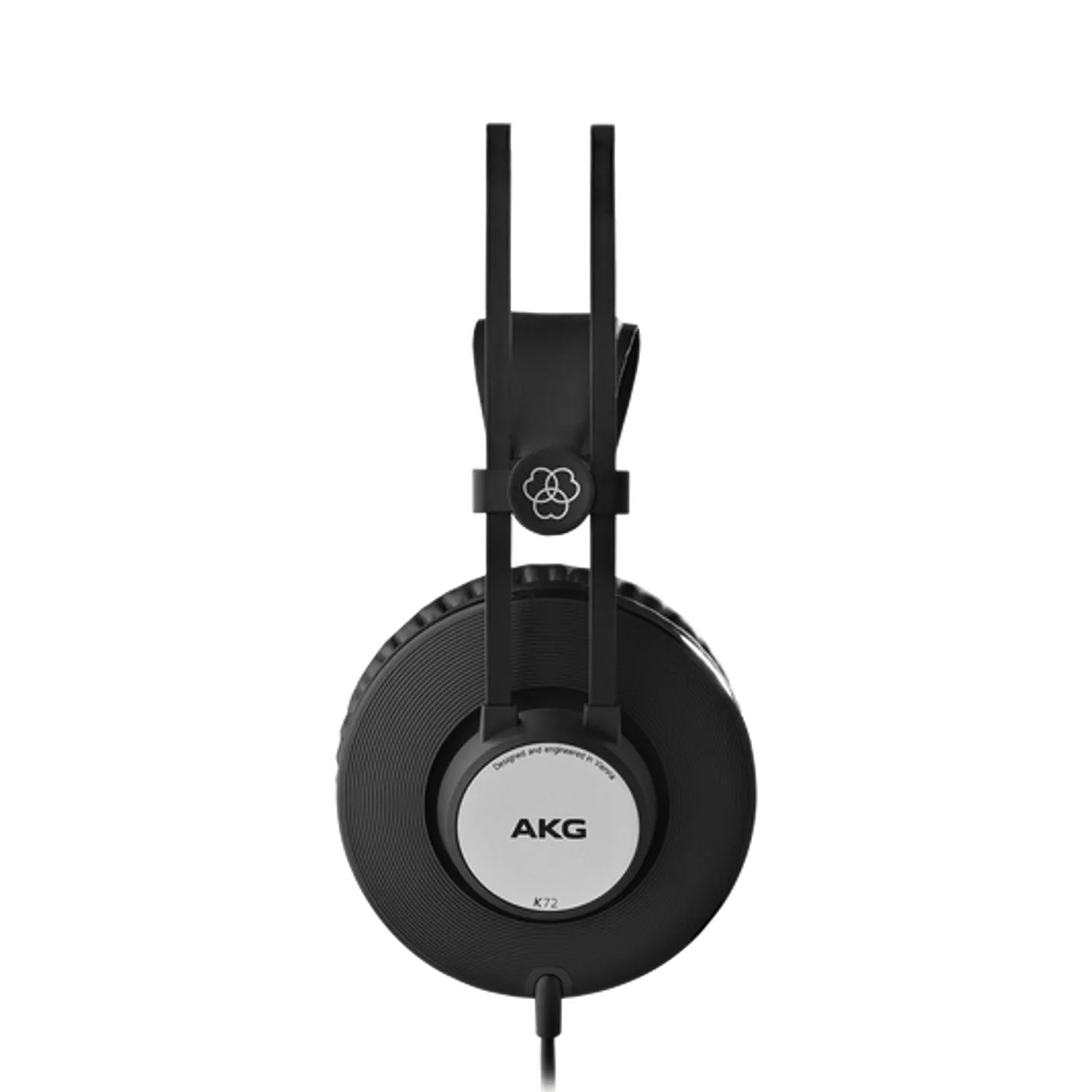 AKG K72, Audífonos de Estudio Cerrados Over-Ear, Drivers 40 mm, 32 Ohm, Cable 3 m, Jack 3.5mm, Negro 2