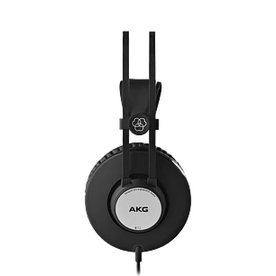 AKG K72, Audífonos de Estudio Cerrados Over-Ear, Drivers 40 mm, 32 Ohm, Cable 3 m, Jack 3.5mm, Negro