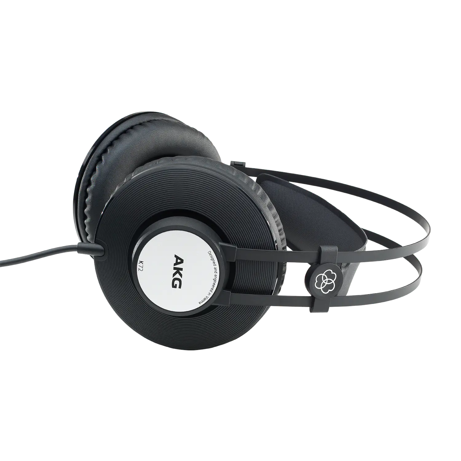 AKG K72, Audífonos de Estudio Cerrados Over-Ear, Drivers 40 mm, 32 Ohm, Cable 3 m, Jack 3.5mm, Negro 6