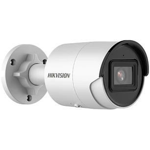 Hikvision DS-2CD2023G2-I-SD, Cámara IP Bullet 2 MP, AcuSense, IR 40 m, PoE, WDR 120 dB, IP67, Blanco