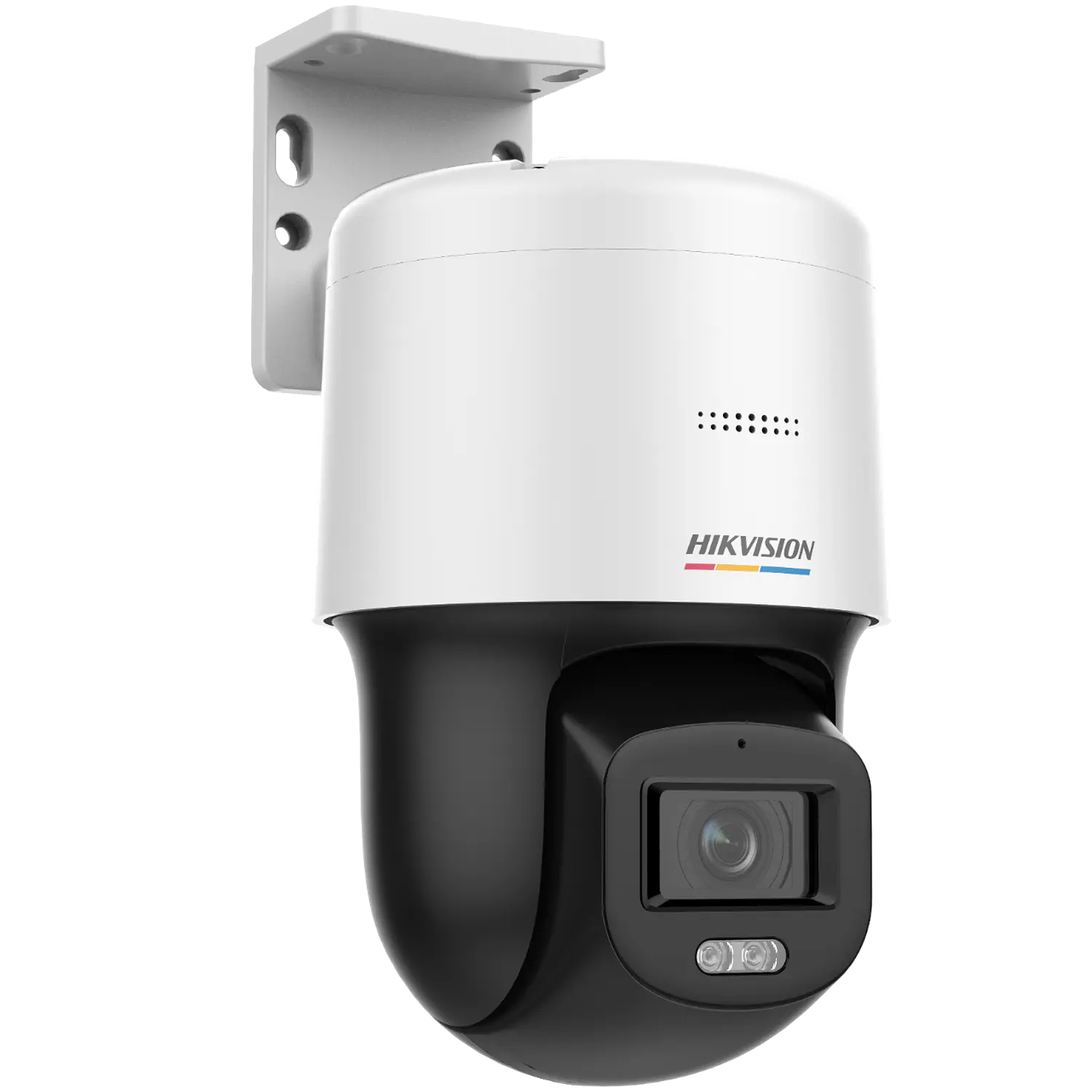 Hikvision DS-2DE2C200SCG-E-SD, Cámara IP PT, 2 MP ColorVu, Luz Blanca 30 m, Audio, PoE, IP66, Blanco 2