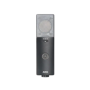 AKG C114, Micrófono Condensador Multipatrón, XLR, Diafragma 26mm, 145dB SPL, Phantom 48V, Negro