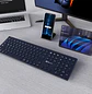 Klip Xtreme KBK-900 Teclado Ergonómico Curvo CurveLink, Bluetooth v5.0, 2.4 GHz, USB-C, 112 Teclas, Negro - Miniatura 11