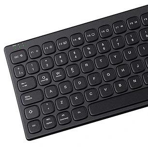 Klip Xtreme KBK-900 Teclado Ergonómico Curvo CurveLink, Bluetooth v5.0, 2.4 GHz, USB-C, 112 Teclas, Negro