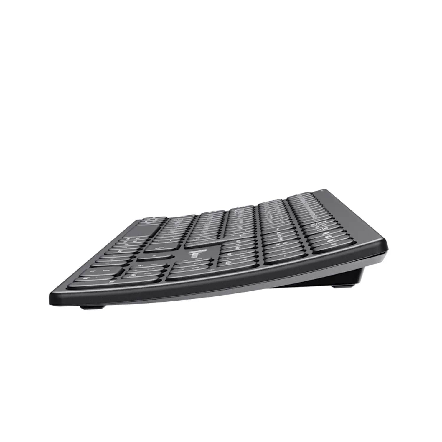 Klip Xtreme KBK-900 Teclado Ergonómico Curvo CurveLink, Bluetooth v5.0, 2.4 GHz, USB-C, 112 Teclas, Negro 4